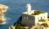 Faro de Punta Grossa by Ibiza coast