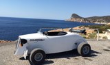 Hot Rod car in Ibiza