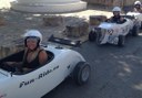 Touring around Ibiza via Hot Rod car