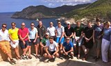 jeep safari tour participants in Ibiza coast