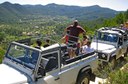 view of Ibiza mountains in jeep safari tour
