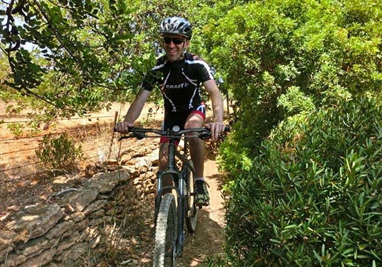 mountain bike tour in Santa Eulalia - Ibiza