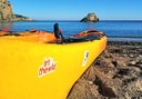 kayak for snorkeling in Ibiza