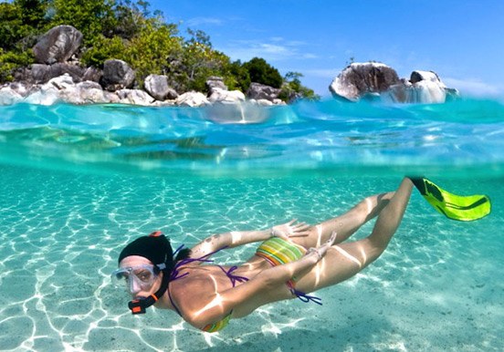 Snorkeling in Ibiza