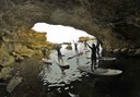 stand up paddle through coastal caves in Ibiza
