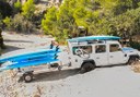 4x4 jeep for stand up paddle safari