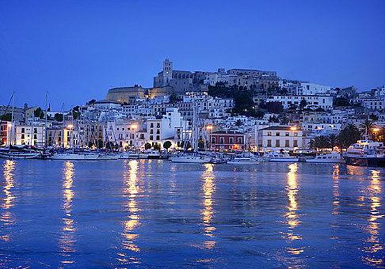 see Ibiza sunset via hot rod tour