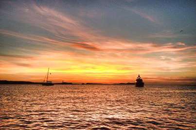 sunset jet boat 360° in Ibiza