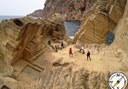 hike tour in rock and coastal formation of Ibiza