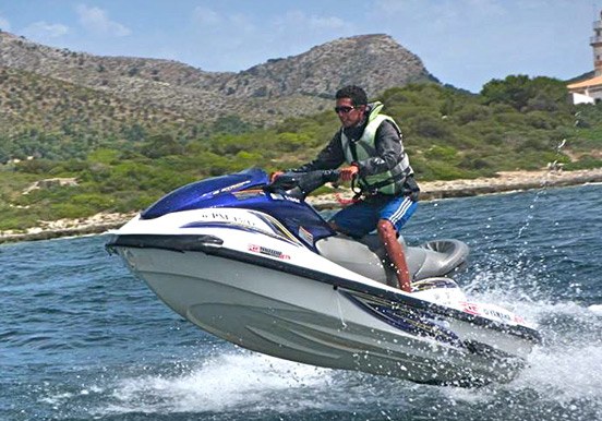 jet ski circuit in Mallorca