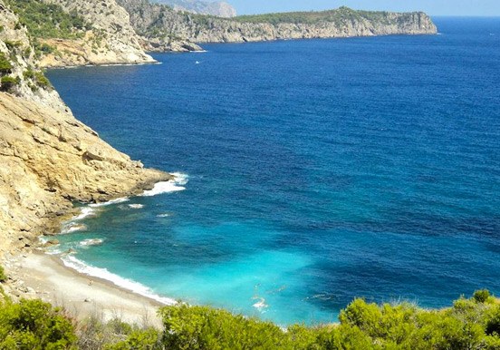 boat tour to Coll Baix in Mallorca