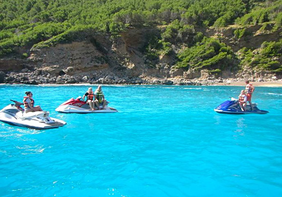jet ski excursion in Alcudia bay Mallorca