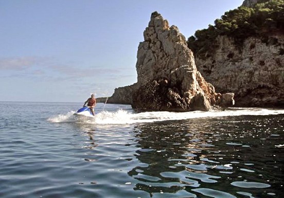 jet ski excursion in Mallorca