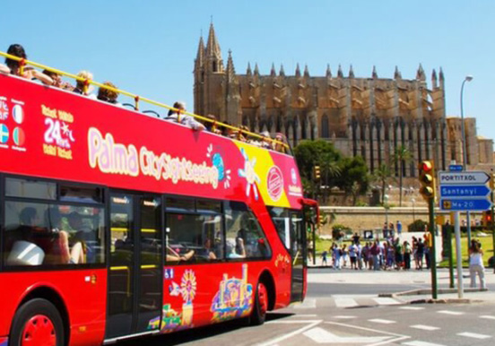 Palma de Mallorca city bus tour
