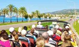 ride city bus tour along Mallorca coast