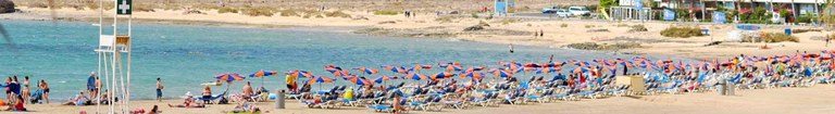 Sandy beach of Caleta de Fuste