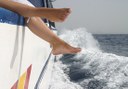 enjoy the ferry ride to Marina Market