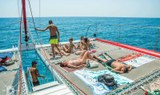 Sunbathing on catamaran Fuerteventura.jpg