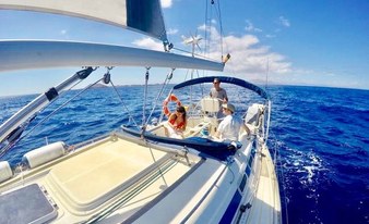 3.5 hours Private Sailing Yacht Tour on Bavaria 39