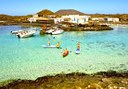 Catamaran private sailing paddle surfing
