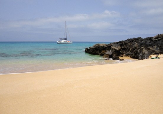 Catamaran private sailing La Concha beach