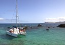 Catamaran 8 hours private sailing around islands