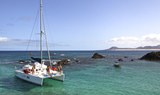 Catamaran 8 hours private sailing around islands