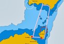 Catamaran 8 hours private sailing route map