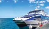 sail to Lanzarote on a glass bottom boat