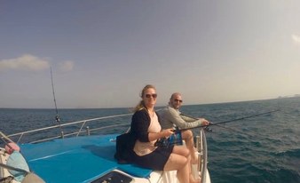 Fishing trip private charter around Lobos island- 4 hours (afternoon)