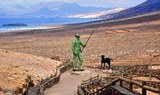 Jeep safari tour in Cofete - Winter statue