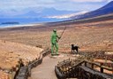 Jeep safari tour in Cofete - Winter statue