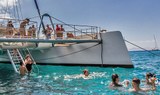 water party in Papagayo bay