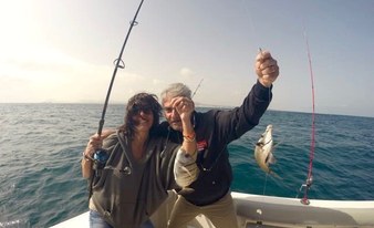 Private charter fishing trip around Lobos island - 5 hours (morning)