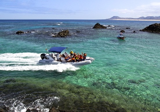 Private Water taxi to El Puertito Lobos Island