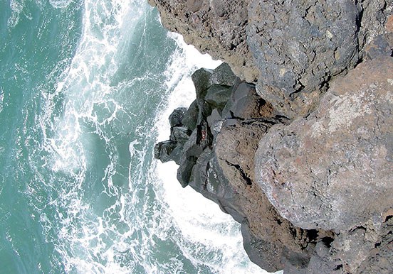 Los Hervideros sea view
