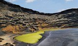 volcanic landscapes in Timanfaya National Park