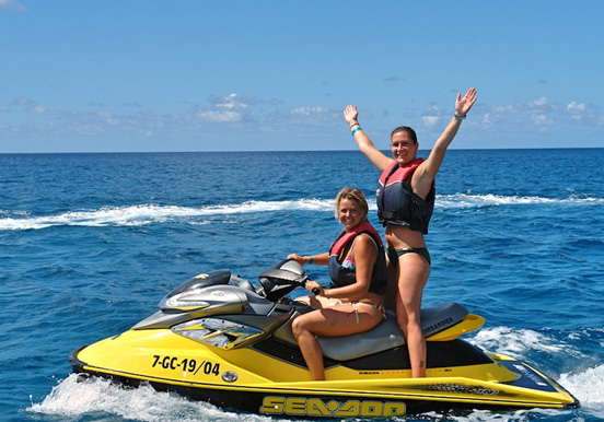 Fuerteventura double jetski ride