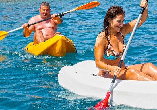 kayaking in Papagayo