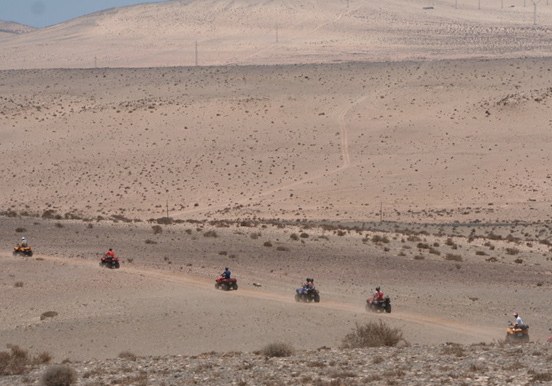 Quad and buggy tour through sand dune in Costa Calma