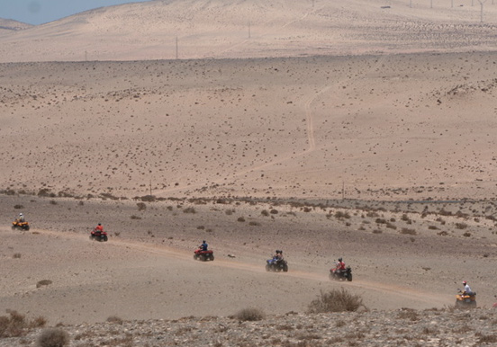 Quad and buggy tour through sand dune in Costa Calma
