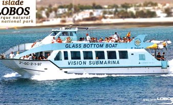 Isla Lobos minicruise pack (return ferry and glass bottom boat)