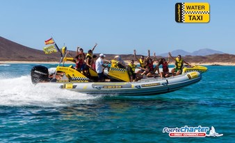 Water taxi to Isla de Lobos children tickets (return)