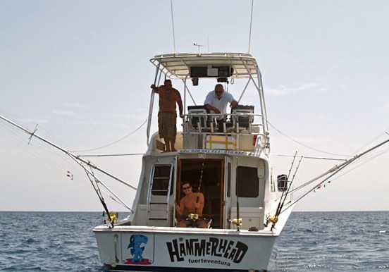 Boat fishing trip in Fuerteventura