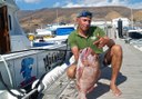 fresh catch from boat fishing trip in Fuerteventura