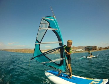 Windsurfing for beginner in Fuerteventura