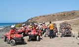 Jandia quad and buggy tour beach and landscape