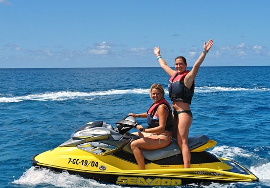 Fuerteventura double jetski ride