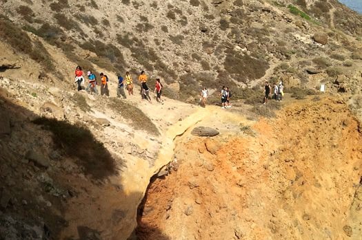 hiking in Gran Canaria landscape
