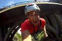 bridge bungee jumping selfie in Gran Canaria